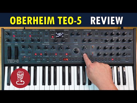 OBERHEIM TEO-5 Review // Filter & TZFM explored // Pros & cons vs Take 5 & Oberheim synths