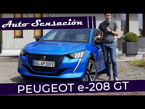 PEUGEOT e 208 GT [ Prueba del  urbano deportivo 100% eléctrico ]   (2020).