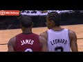 Kawhi Leonard Defense on LeBron James | 2014 NBA Finals Game 1
