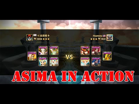 ASIMA in World Arena New Season 14? Summoners War RTA