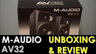 Video thumbnail for M-Audio AV32 Unboxing & Review by Superior 85