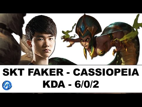 SKT T1 Faker - Cassiopeia vs Azir - Kr SoloQ