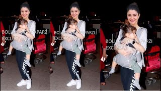 Virat Kohli's daughter's Vamika's First look with Mommy Anushka Sharma at the Airport
