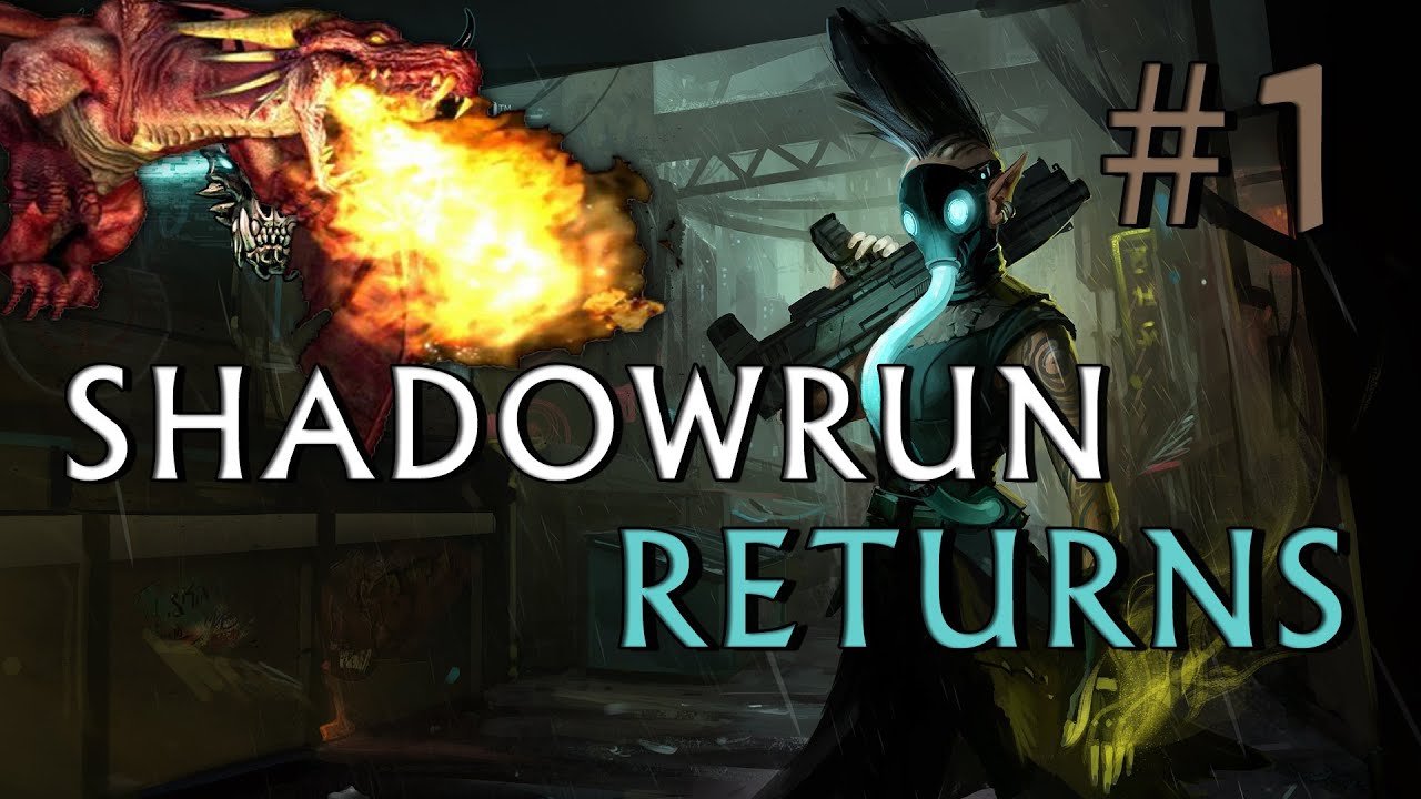 Shadowrun Returns - Part 1 - The Shadowrunners were set up!