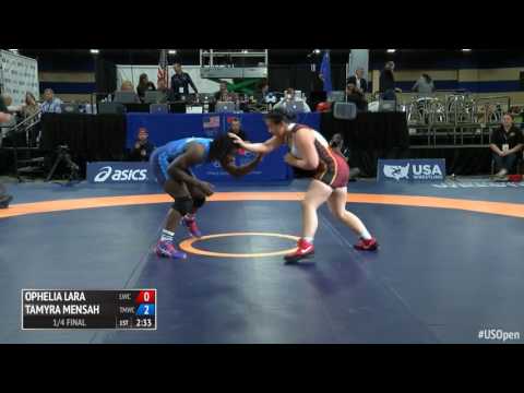 69 1/4 Final - Ophelia Lara (Lions WC) vs. Tamyra Mensah (Titan Mercury WC)