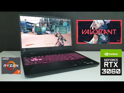 Обзор Valorant Gaming на Asus Tuf A15 2021 [Ryzen 7 5800H] [RTX 3060]🔥