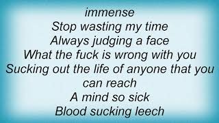 Sepultura - Leech Lyrics
