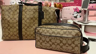 Coach trekker bag  coach lg travel case Victoria secret and Juicy couture