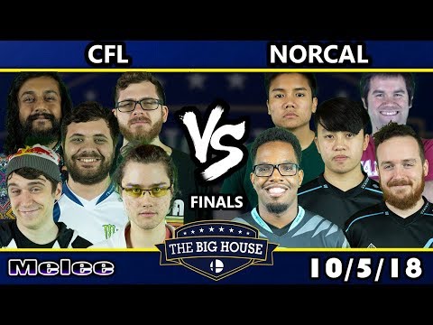 The Big House 8 SSBM Crews - CFL vs. Norcal - Smash Melee Finals