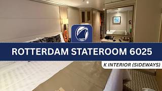 Stateroom 6025: Sideways Interior Deck 6