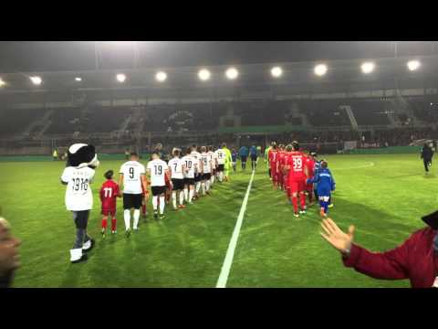 Einlaufkinder TSG Rohrbach bei SVS-FCH