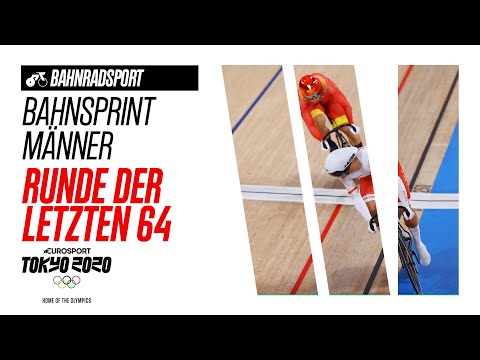 Bahnradsport Bahnsprint Männer | Runde Der Letzten 64 Highlights | Olympische Spiele - Tokyo 2020