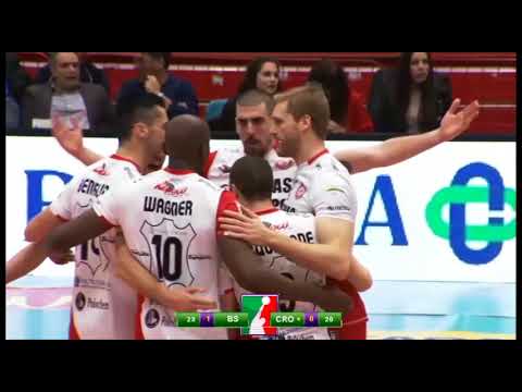 #Pallavolo A2 maschile  Brescia-Santa Croce 3-1:  highlights