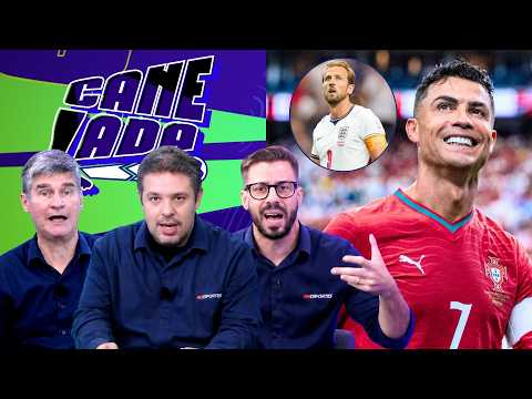 CANELADA AO VIVO! CR7 BRILHA, E PORTUGAL GOLEIA; INGLATERRA DECEPCIONA CONTRA GANA!