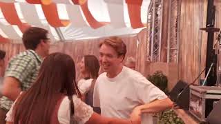 Grabenland Buam gute Stimmung beim Wiener Oktoberfest Kaiser Wiesn 2023