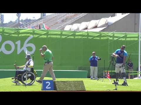 Men's Individual Recurve Open,1/16 - Lukow v Tseng - Rio 2016 Paralympics