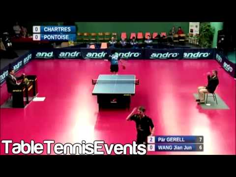 Wang Jian Jun Vs Par Gerell : Match 1 [French League 2012/2013]