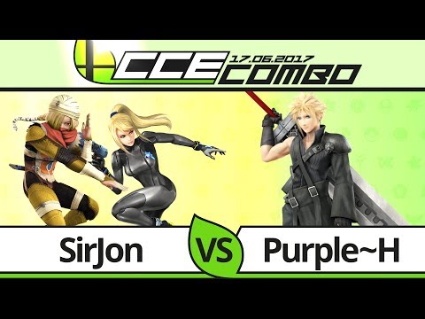 CCE COMBO - TCL Purple~H (Cloud) vs SirJon (Shiek, ZSS) - Smash 4