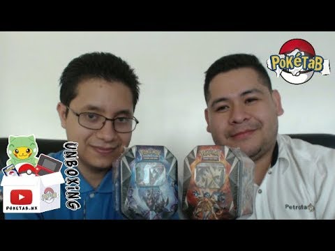 POKETAB UNBOXING : Necrozma Prism Tin X4 - Sun & Moon: Ultra Prism