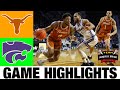 Texas vs Kansas State Highlights | NCAA Men's Basketball | 2024 College Basketball