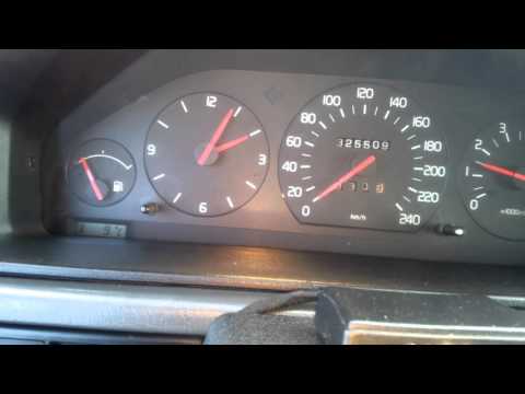 Volvo 940 2.3 turbo  0 - 150km/h acceleration