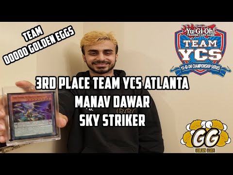 Yu-Gi-Oh! 3rd Place 3v3 YCS Atlanta - Manav Dawar - Sky Striker