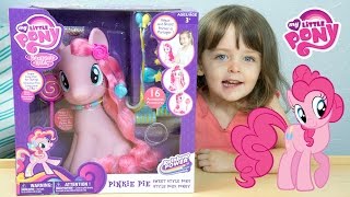 My Little Pony (MLP) Toys - Pinkie Pie Sweet Style Pony! - Kinder Playtime