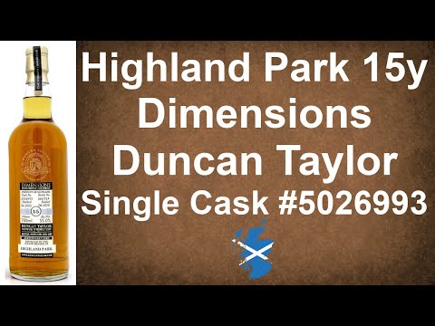 Highland Park 15 years old Dimensions by Duncan Taylor Single Cask Whisky Tasting from WhiskyJason