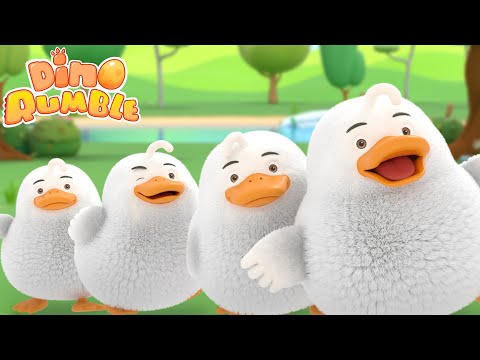 🦆👣If I Were a Duck+ More | Quack! | Animal Sounds | DinoRumble Songs