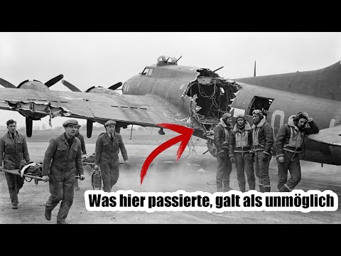 Die Bombercrew, die eine Explosion überlebte – trotz halbem Flugzeug