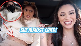 LITTLE SISTER GETS HER FIRST PIERCING! SHE ALMOST CRIED!