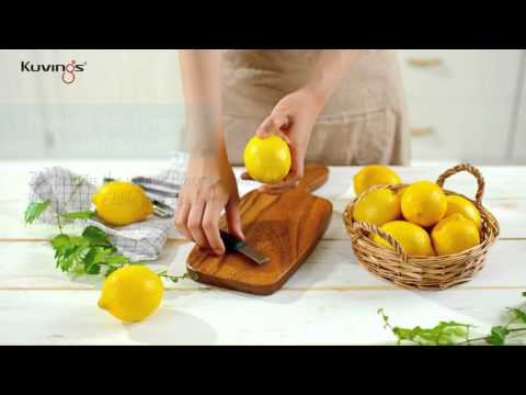 Odšťavňovač Kuvings - šťávy s citronem