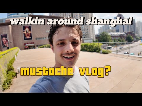 Walking Around Shanghai, China + insane CHEST DAY