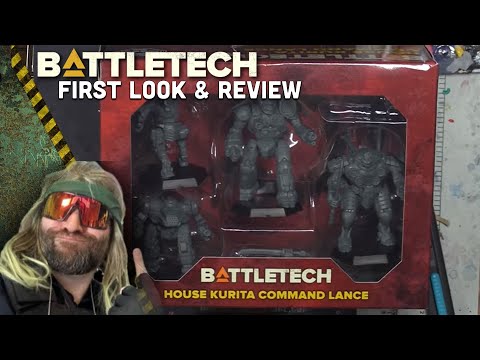 Battletech: House Kurita Command Lance - First Look