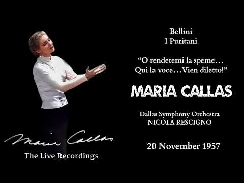 Maria Callas Rehearsing I Puritani (Dallas, 1957) [Remastered]