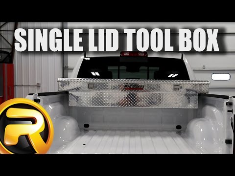 The Dee Zee Red Label Single Lid Crossover Tool Box - Fast Facts