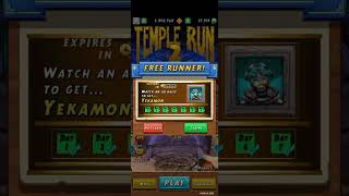 Temple Run 2. Frozen Shadows. Unlock Yekamon Pet.