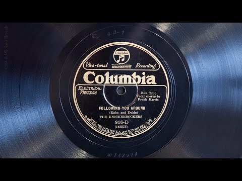 Following You Around • The Knickerbockers (EMG Mark IX Gramophone)