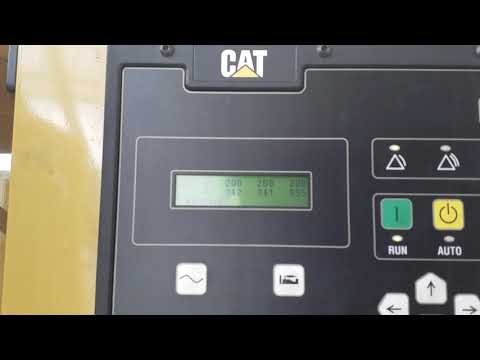 Cat C6.6 Acert sn#E6M02355 125kw genset