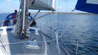 preview picture of video 'Hallberg Rassy 36 Serenity in a spring breeze'