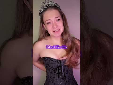 #POV the evil Queen is molding her daughter into someone she’s not #shorts #fyp #acting #crazycae