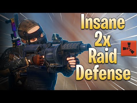 Insane 2x Raid Defense | Rust Movie