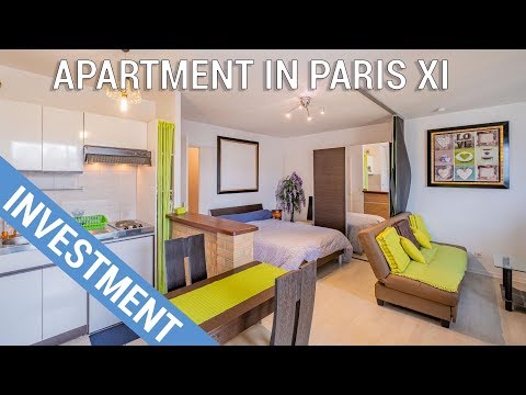 Paris XI - Large studio apartment with balcony for sale - Ref.: 100853CVA75