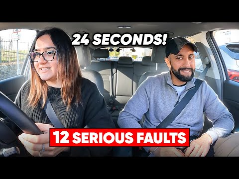 Driving Test Failed in 24 SECONDS!