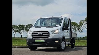 Ciężarówka burtowa < 3.5t Ford TRANSIT 2.0 L3 Open Laadbak DC! na sprzedaż - Obrazek 4 | Autoline PL Ciężarówka burtowa < 3.5t Ford TRANSIT 2.0 L3 Open Laadbak DC! | Obrazek 4 - Autoline