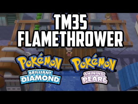 Where to Find TM35 Flamethrower - Pokémon Brilliant Diamond & Shining Pearl