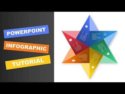 How to Create Pinwheel Infographics - PowerPoint Tutorial
