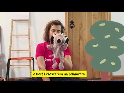 Vídeo de Yoga e imaginação para crianças