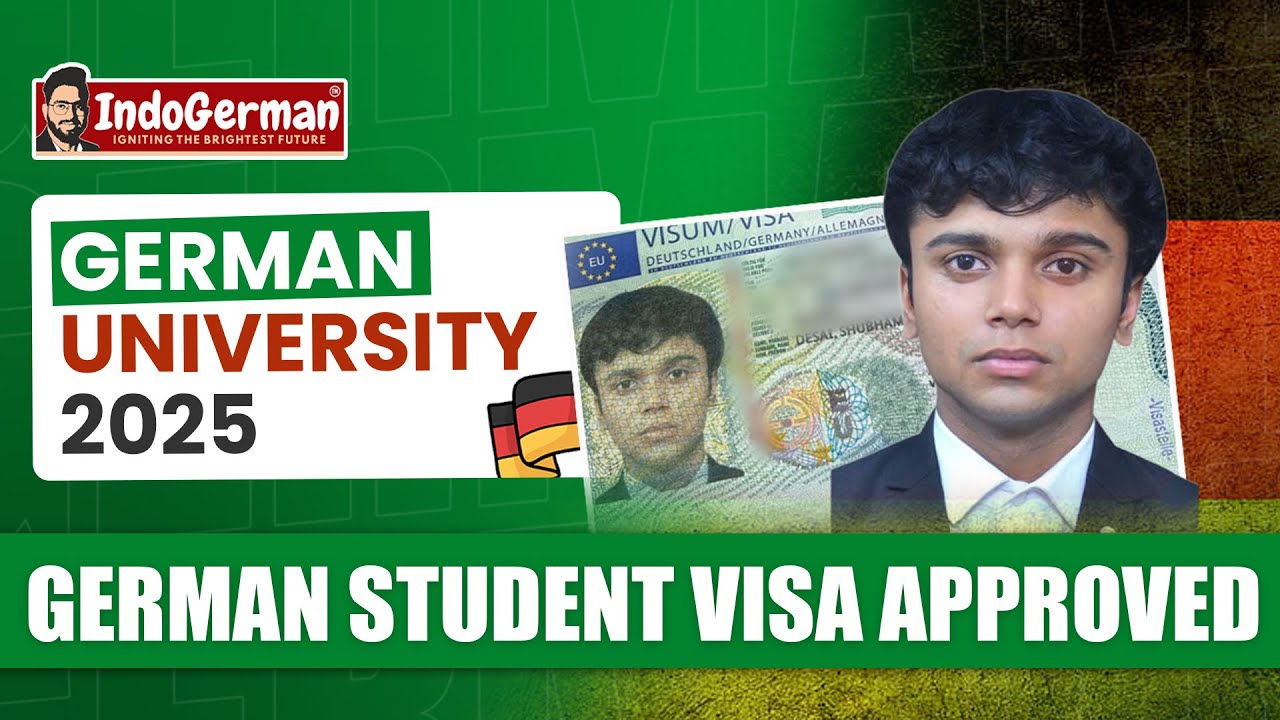 How I Got My German Student Visa!Germany Student Visa 2025 Timeline CSP Portal & Fast Interview Date