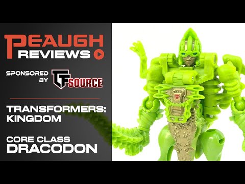 Video Review: Transformers War for Cybertron - Core Class DRACODON